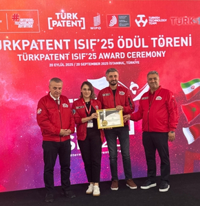 TBA Akademi'nin Dijital Tarım Kodlama Eğitim Seti ile aldığı Altın Madalya ödülü
